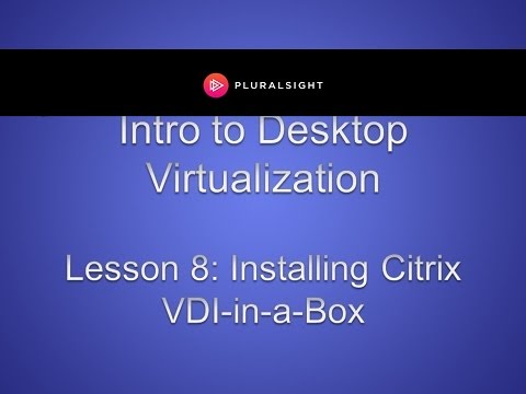 Installing Citrix VDI-in-a-Box