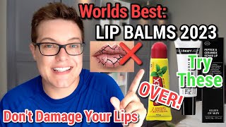 BEST LIP BALMS 2023  Chapstick Is Cancelled❌ (Watch Before You Buy)