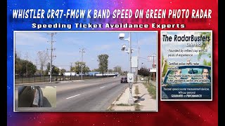 Whistler Cr97 Fdsr Dfr8 R3 V1 Vs Traffistar Sr391 Fmcw K Band Speed On Green Photo Radar