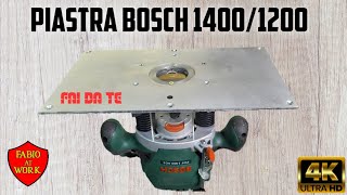 BOSCH 1400 1200 VERTICAL MILLING MACHINE PLATE
