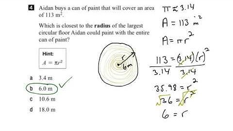 EQAO Grade 9 Applied Math 2017 Question 4 Solution