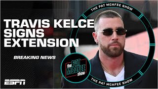 🚨 BREAKING NEWS! 🚨 Travis Kelce becomes HIGHEST-PAID TE in history! | The Pat McAfee Show