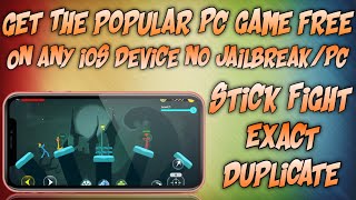 HOW TO GET STICK FIGHT ON IOS / STICK FIGHT COMPLETE DUPLICATE ON IOS FREE / IOS 9,10,11,12,13 screenshot 5