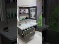 Minimalist Premium Bathroom Vanity: Illuminated Mirror & Smart Storage Glow-Up!