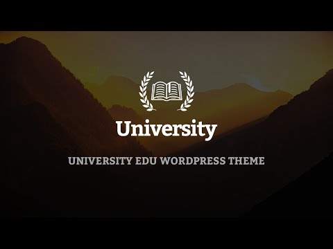 University - WordPress