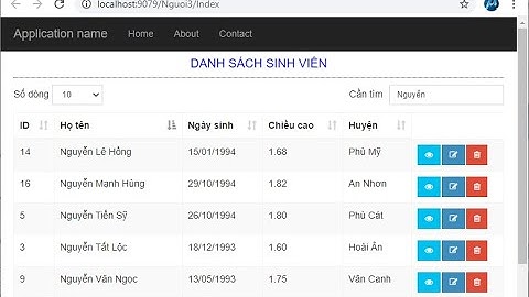 Bài 1. Thực hành lập trình ASP.NET MVC 5 - Cấu hình Project