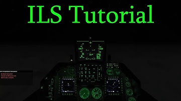 DCS World F-16 Viper Night ILS Landing Tutorial