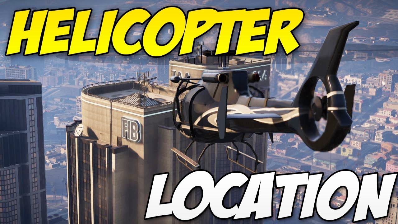 GTA 5 Online Free Helicopter Location! (How to Find a Helicopter