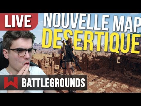LIVE : HYPE ! NOUVELLE MAP DESERTIQUE | PUBG Battlegrounds FR - LIVE : HYPE ! NOUVELLE MAP DESERTIQUE | PUBG Battlegrounds FR