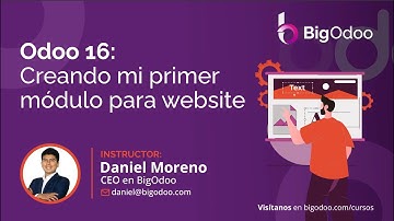 Odoo 16: Creando mi primer módulo para Website