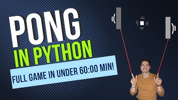 How to Code Classic PONG in Python and Pygame! FULL GAME BUILT IN UNDER AN HOUR!