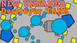 NEW UNNAMED TANK: Destroyer Class | TESTING | Diep.io