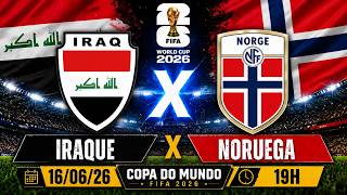 IRAQUE X NORUEGA | COPA DO MUNDO FIFA 2026 | BMPES | SIMULAÇÃO PES 2021