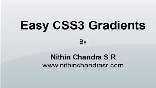 Photoshop-like CSS3 Gradients