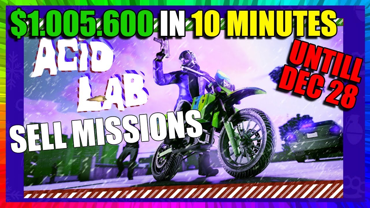 1005600 in 10 Minutes Best MONEY GRIND this CHRISTMAS The Acid Lab