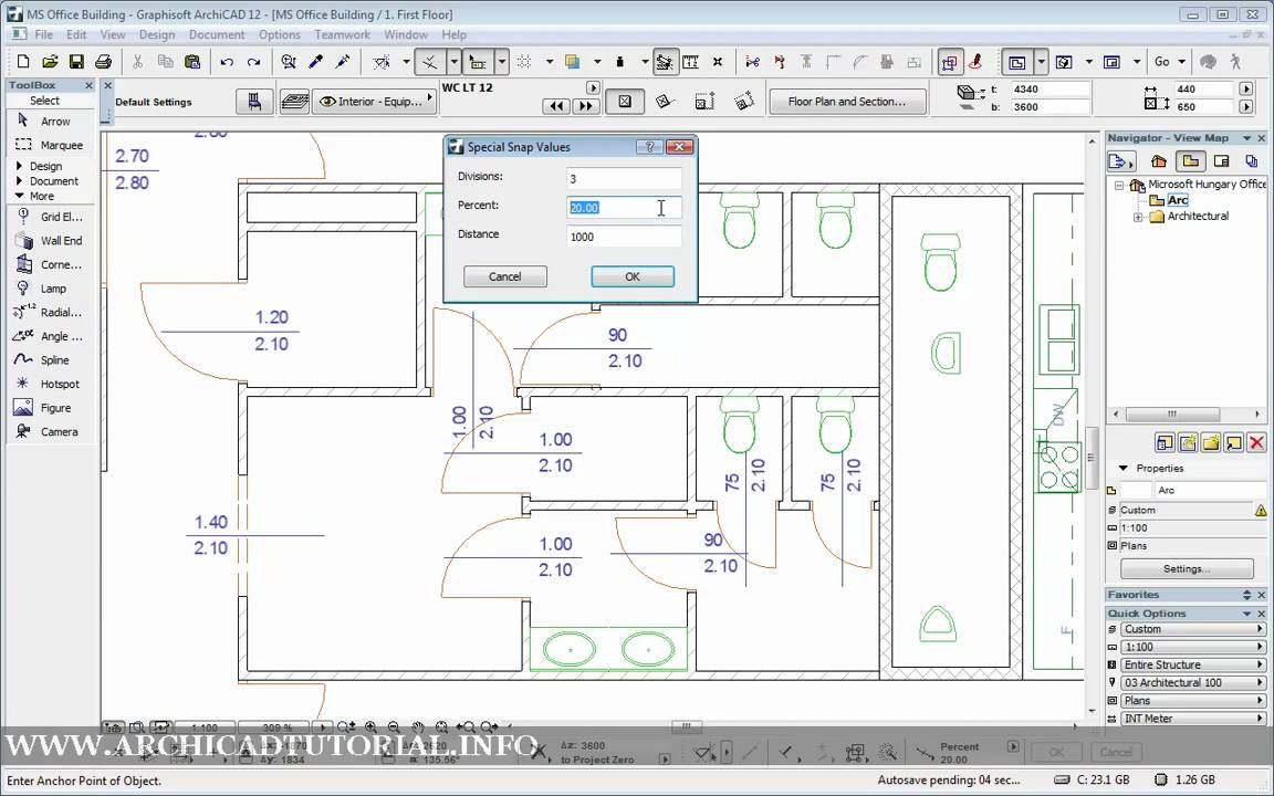 ArchiCAD Special Snap Points Tutorials YouTube