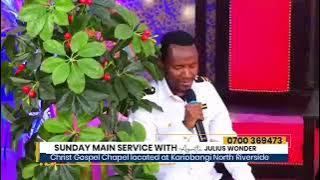 A moment of worship with apostle Julius wonder of CGC