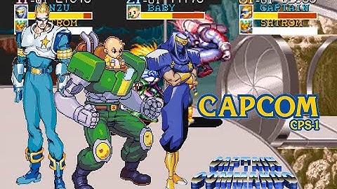 Captain Commando Hardest-3Players No Death Speedrun