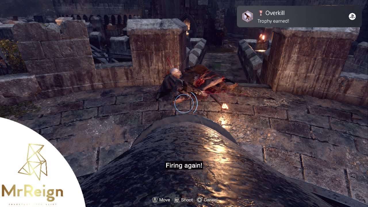 Resident Evil 4 Remake Chapter 7 - Overkill Trophy Guide & All Blue Medallion Locations