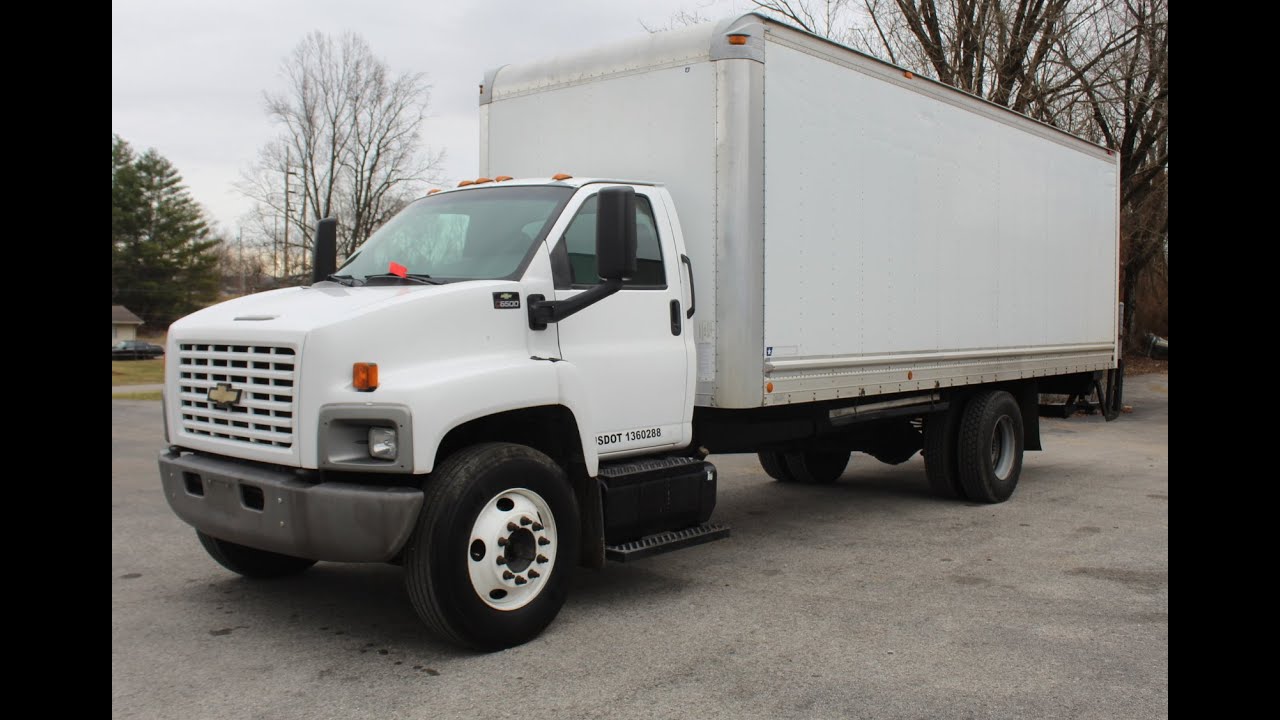 2006 Chevy C6500 Box Truck Online at Tays Realty & Auction, LLC YouTube
