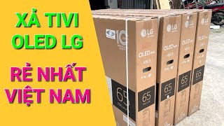 Xả Tivi Oled LG Giá rẻ nhất Việt Nam, các model C3, G3, C2, G2, A2, A3…