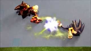 SONIC VS SHADOW | Stopmotion Animation