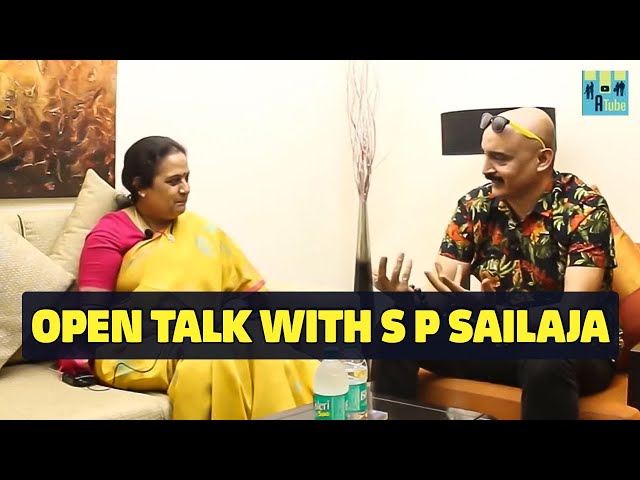 I didn't find difficulty in acting! | Open talk with S P Sailaja | Salangai Oli | Bosskey | A Tube class=