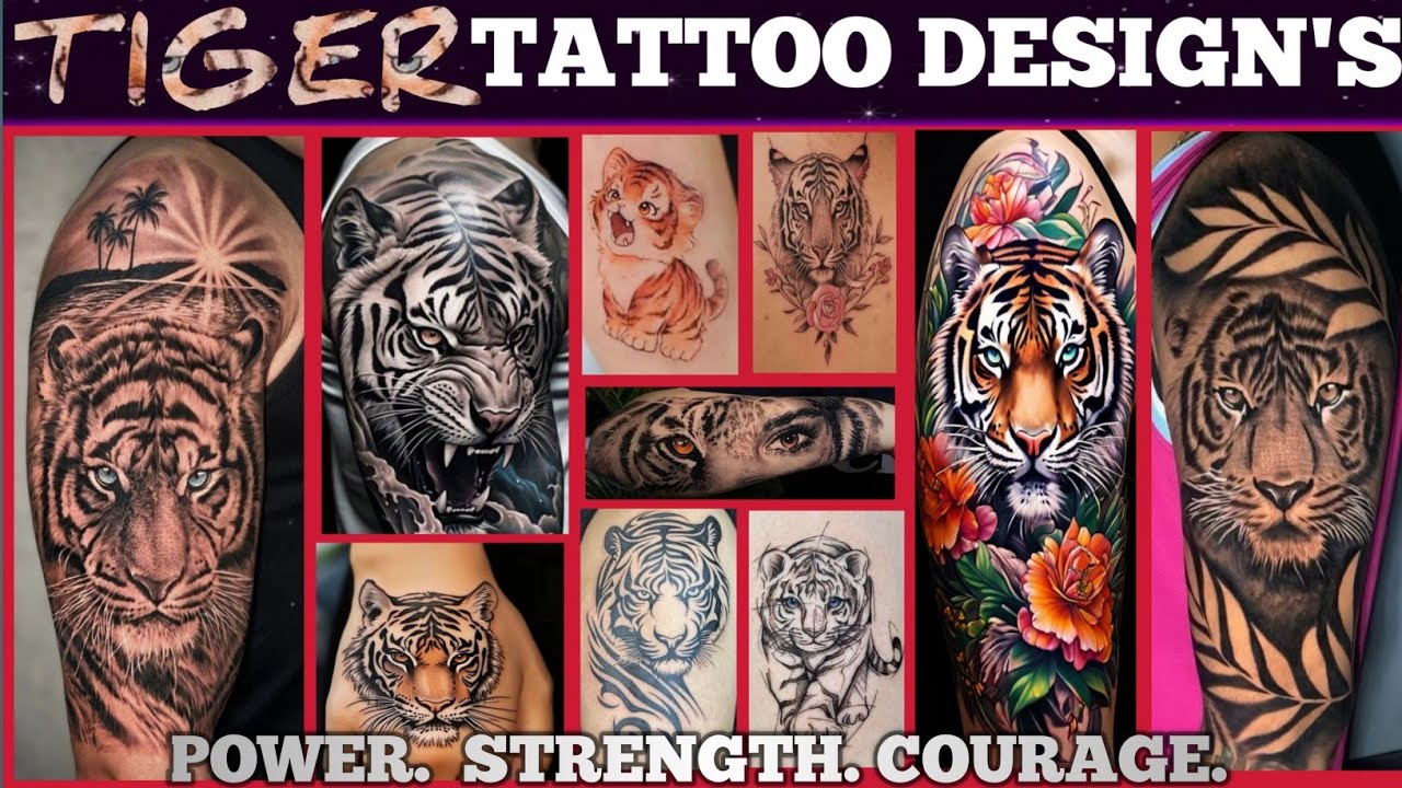 "🐅 Tiger Tattoo Design | Powerful & Realistic Ink Art"