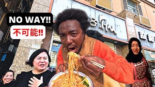 BLACK MAN SHOWS UP IN CHINESE MUSLIM RESTAURANT AND THIS HAPPENS......... BLACK IN CHINA