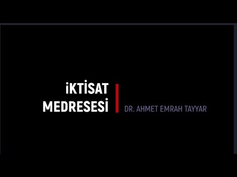 14) Basit Keynesyen Model - 1 Tüketim Fonksiyonu