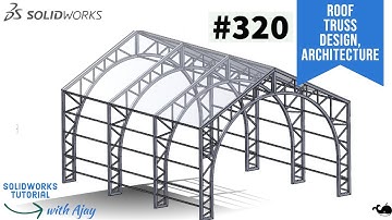 How to design a Roof Truss Design, Architecture #320 | design with ajay | #designwithajay