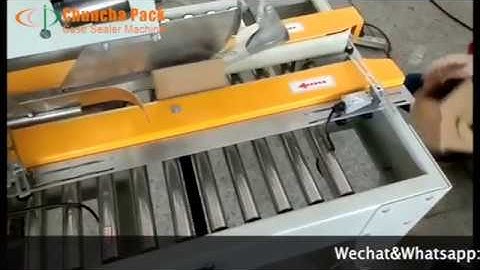 E-commerce Automatic Small Box, Carton Packing with Flap Folding and Sealing Machine (2019)