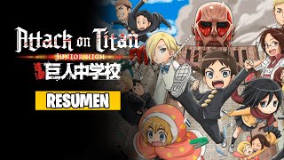 🌟Attack On Titan: Junior High (Shingeki! Kyojin Chuugakkou) [Resumen] | Anime Resumen