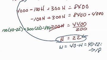 Math for Business and Applications   Ch 5 Word Problems 5 37 to  5 41