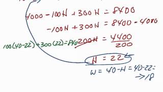 Math for Business and Applications   Ch 5 Word Problems 5 37 to  5 41