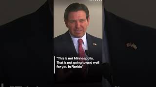 DeSantis WARNS Jacksonville: “This Isn’t Minneapolis” 😳🚨