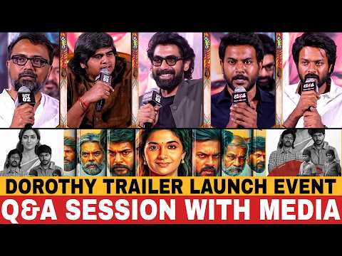 Dorothy (Telugu) Team Q&A Session With Media at Dorothy Trailer Launch Event | TPFC - TFPC