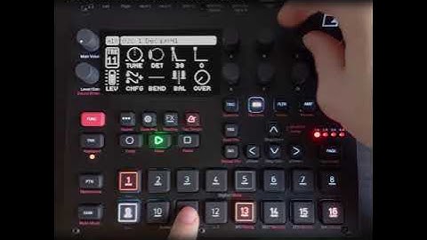 Acid techno in a minute ⚡ Elektron Syntakt