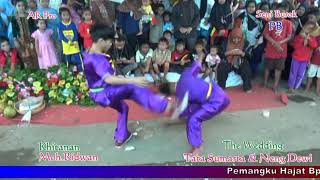 Atraksi kungfu seni Burok Panca Budaya Curug Kulon