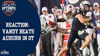 Reaction: Auburn falls to Vanderbilt 45-38