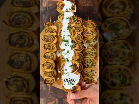 High Protein Cheesy Beyti Kebab Skewers