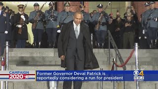 Former Gov. Deval Patrick Considering Run For President Profile