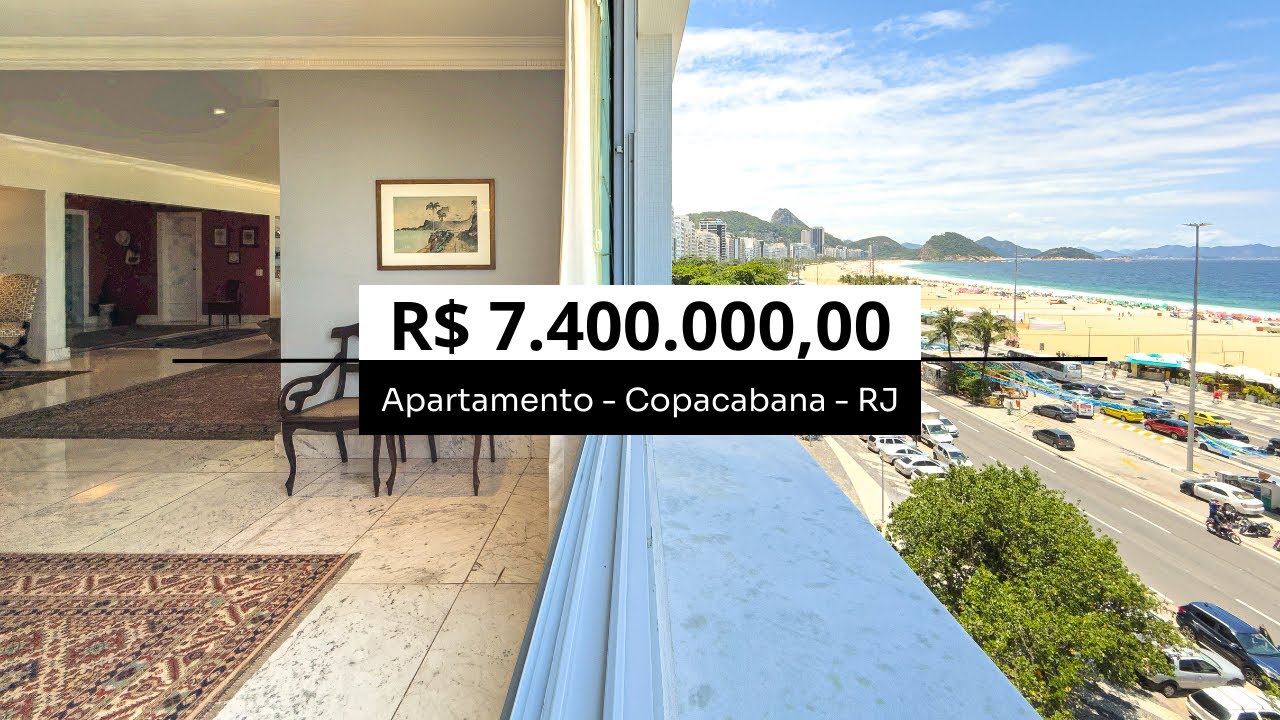 APARTAMENTO REFORMADO FRENTE MAR | 370 m² | QUITERIA IMÓVEIS BOUTIQUE | COPACABANA | RJ