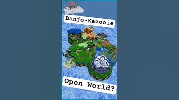What If Banjo-Kazooie Was Open World? #banjokazooie #blender3d