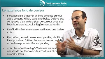 Comment effectuer la mise en forme du texte avec le Framework BootStrap 3