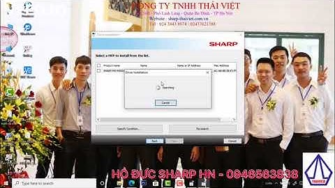 Hướng dẫn cài đặt in qua mạng máy photocopy sharp năm 2024