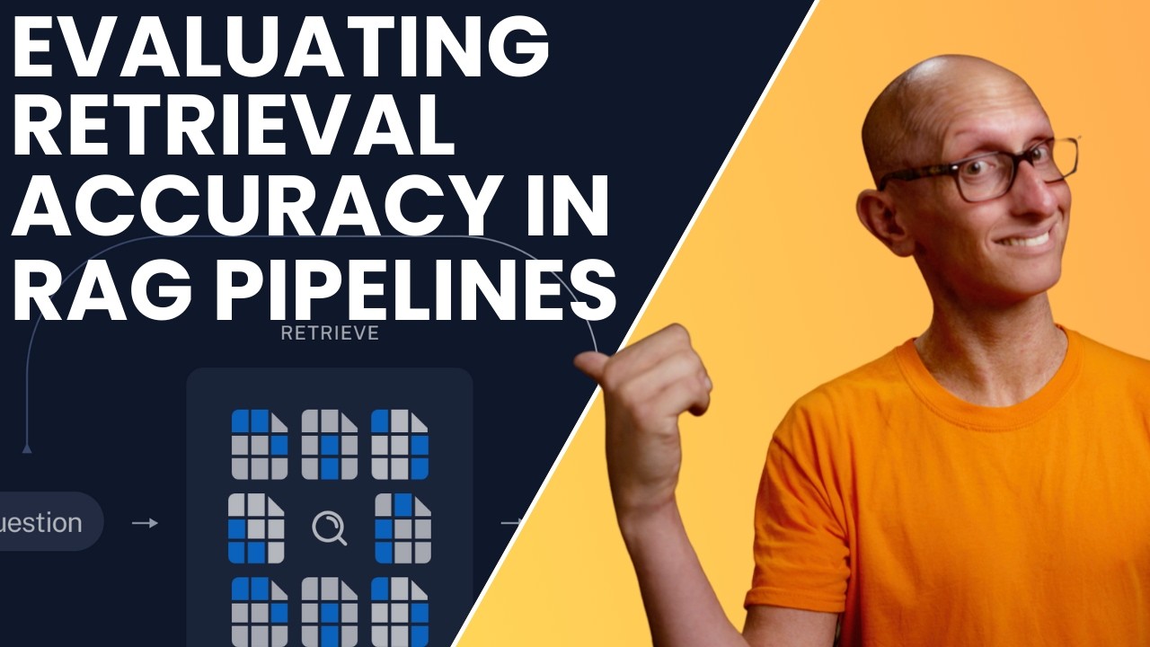 How to evaluate retrieval in RAG pipelines - YouTube