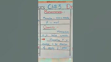 Momentum | Linear Momentum | Class 9 Physics | Chapter 3 | Dynamics #shorts #momentum