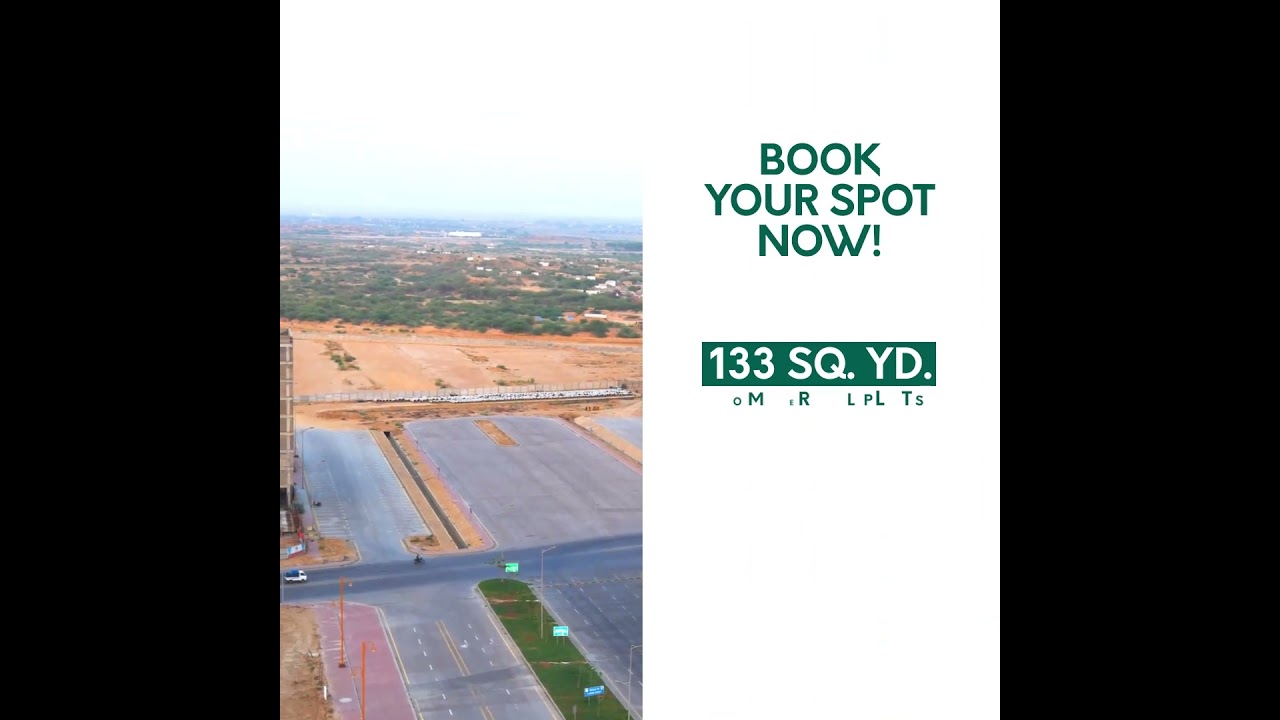 Ready To Get Your Hands On Downtown Commercial Plots? | Bahria Town Karachi