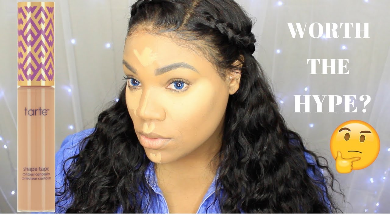 TARTE SHAPE TAPE CONCEALER | FIRST IMPRESSION & DEMO | CHARLION PATRICE ...